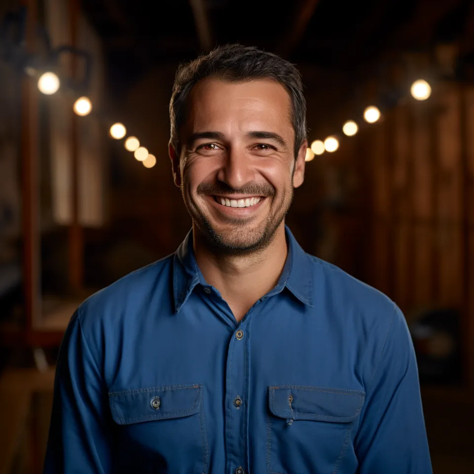 Homem sorridente coach motivacional